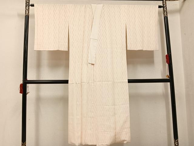 平和屋着物●長襦袢 袷 立涌文 正絹 逸品 AABJ0060ph