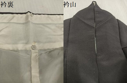 平和屋着物●訪問着　手描き　草花文　金彩　鬼しぼ縮緬　正絹　逸品　AABJ0078ph