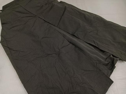 平和屋着物●男性　馬乗り袴　縞　正絹　逸品　AABJ0090ph