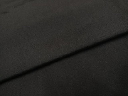 平和屋着物●男性　黒紋付　正絹　逸品　AABJ0091ph