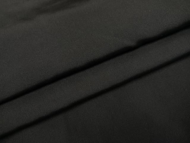 平和屋着物●男性　黒紋付　正絹　逸品　AABJ0091ph