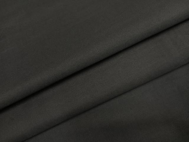 平和屋着物●男性　黒紋付　正絹　逸品　AABJ0092ph