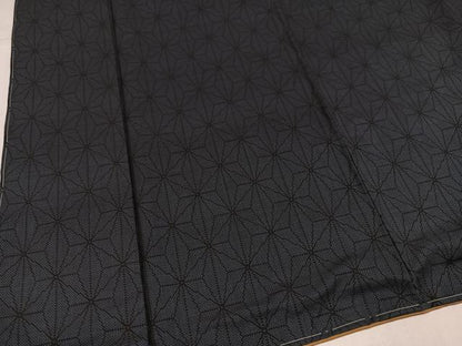平和屋着物●本場大島紬　カタス　麻の葉文様　正絹　逸品　未使用　AABJ0114ph