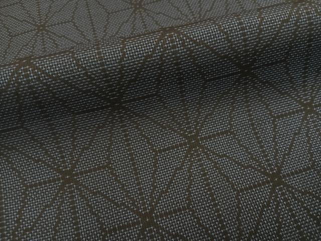 平和屋着物●本場大島紬　カタス　麻の葉文様　正絹　逸品　未使用　AABJ0114ph