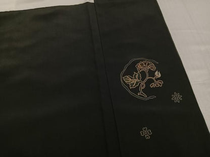 平和屋着物●訪問着　本場大島紬　染大島　更紗文　金彩　正絹　逸品　AABJ0130ph