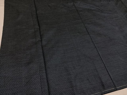 平和屋着物●男性　本場大島紬　アンサンブル　長襦袢(袷)セット　亀甲絣　正絹　逸品　未使用　AABJ0134ph