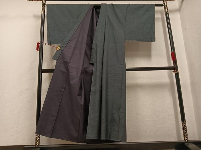 平和屋着物●男性　本場大島紬　100亀甲　総詰め　正絹　逸品　未使用　AABJ0135ph