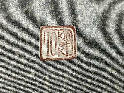 平和屋着物●人間国宝　羽田登喜男　TOKIOetTOKI　訪問着　鴛鴦草花文　正絹　逸品　AABJ0143ph