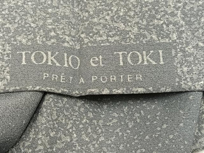 平和屋着物●人間国宝　羽田登喜男　TOKIOetTOKI　訪問着　鴛鴦草花文　正絹　逸品　AABJ0143ph
