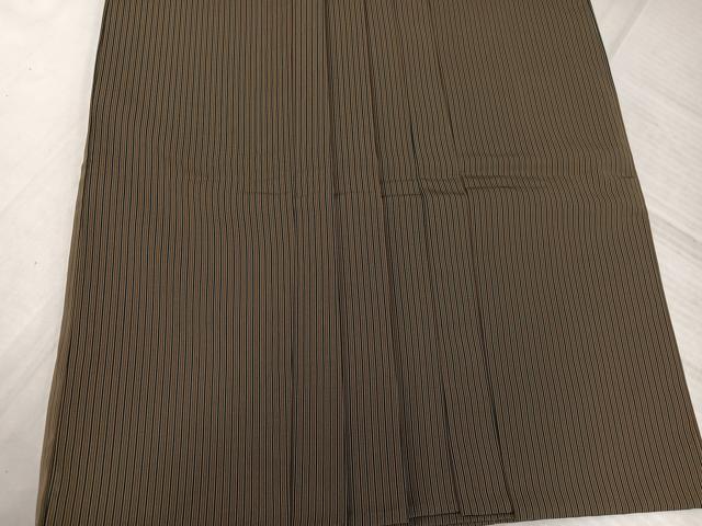平和屋着物●男性　行灯袴　縞　正絹　逸品　AABJ0159ph