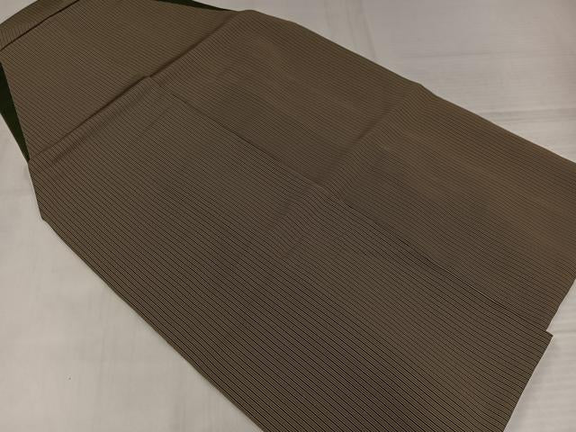 平和屋着物●男性　行灯袴　縞　正絹　逸品　AABJ0159ph