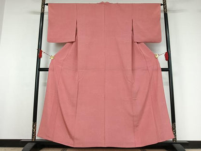 平和屋着物▽江戸小紋　単衣　寄せ小紋柄　正絹　逸品　AABJ0169jh
