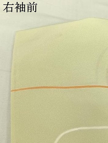 平和屋着物▽上質な小紋　単衣　花丸文　金彩　正絹　逸品　AABJ0196jh
