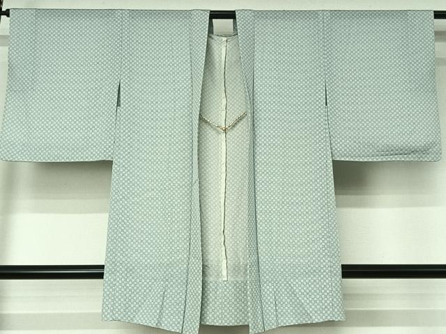 平和屋着物▽羽織 スリーシーズン 春夏秋 塵除け 市松文様 正絹 逸品