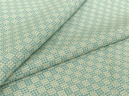 平和屋着物▽羽織　スリーシーズン　春夏秋　塵除け　市松文様　正絹　逸品　AABJ0211jh
