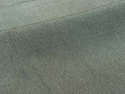平和屋着物▽小紋師　黒岩秀硯　江戸小紋　単衣　万筋　暗黒色×白鼠色　正絹　逸品　未使用　AABJ0220jh