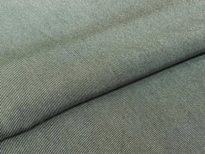 平和屋着物▽小紋師　黒岩秀硯　江戸小紋　単衣　万筋　暗黒色×白鼠色　正絹　逸品　未使用　AABJ0220jh