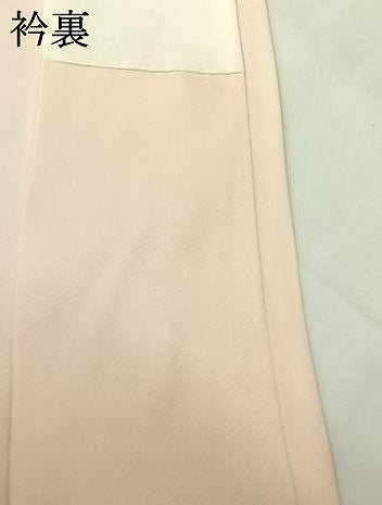 平和屋着物▽訪問着　単衣　作家物　手描き　草花文　金彩　正絹　逸品　未使用　AABJ0228jh