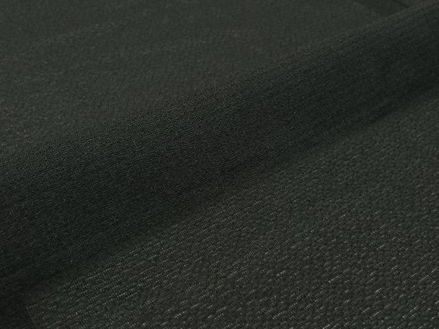 平和屋着物▽男性　長羽織　スリーシーズン　春夏秋　塵除け　暗黒色　正絹　逸品　AABJ0230jh