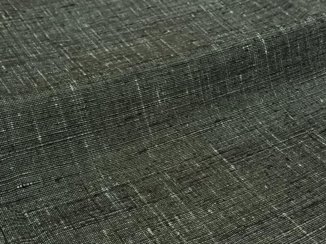 平和屋着物▽男性　紬　単衣　霞文　正絹　逸品　AABJ0246jh