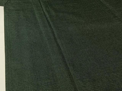 平和屋着物▽男性　紬　単衣　120亀甲　総詰め　正絹　逸品　未使用　AABJ0254jh
