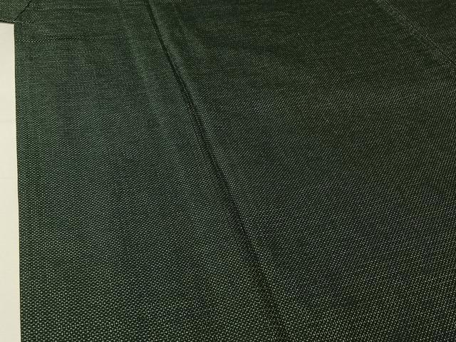 平和屋着物▽男性　紬　単衣　120亀甲　総詰め　正絹　逸品　未使用　AABJ0254jh