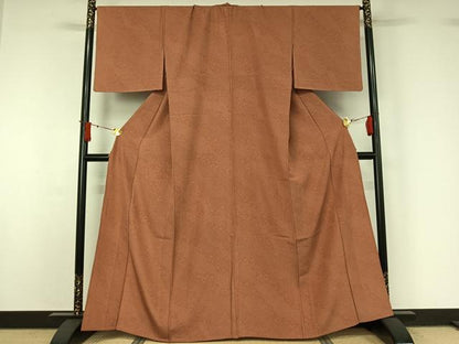 平和屋着物▽江戸小紋　単衣　寄せ小紋柄　正絹　逸品　AABJ0280jh