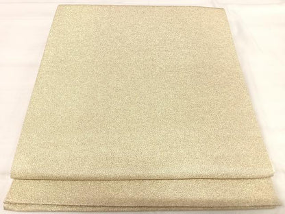 平和屋着物◎全通柄京袋帯　霞文　金糸　正絹　逸品　AABJ0308yx