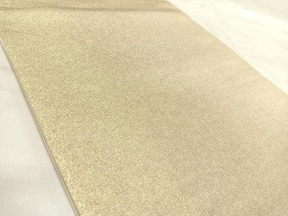 平和屋着物◎全通柄京袋帯　霞文　金糸　正絹　逸品　AABJ0308yx