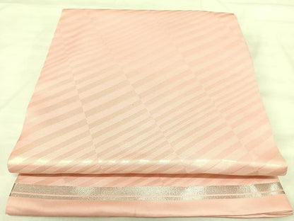 平和屋着物◎丸帯　幾何学文　金糸　正絹　逸品　AABJ0350yx