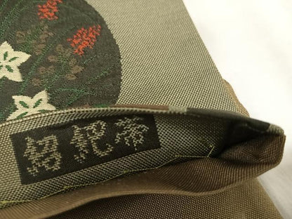 平和屋着物◎六通柄袋帯　古今絵巻　紹紦帯　正絹　逸品　AABJ0412yx