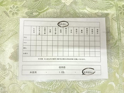 平和屋着物◎六通柄袋帯　更紗花文　銀糸　正絹　逸品　AABJ0532yx