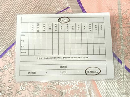 平和屋着物◎六通柄袋帯　唐織　正倉院花文　銀糸　正絹　逸品　AABJ0727yx