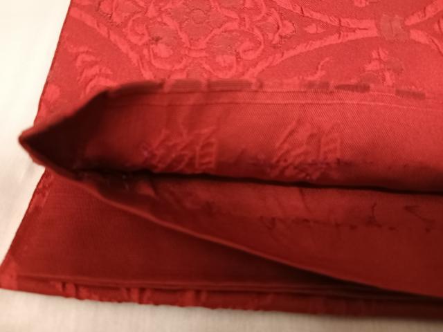 平和屋着物◎全通柄袋帯　纐纈　綾地名物裂　正絹　逸品　AABJ0765yx