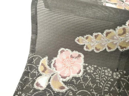 平和屋着物＊夏物　訪問着　絽　辻が花　洗える着物　AABJ0816cs
