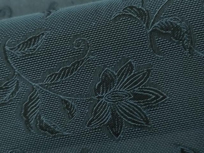平和屋着物＊夏物　お召　風通紗　更紗花文　正絹　逸品　AABJ0910cs