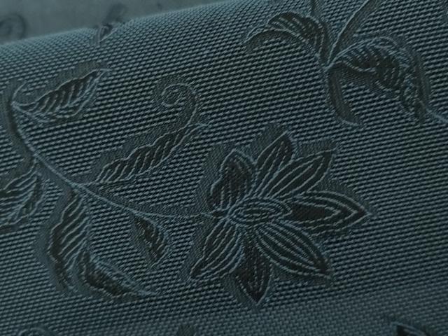 平和屋着物＊夏物　お召　風通紗　更紗花文　正絹　逸品　AABJ0910cs