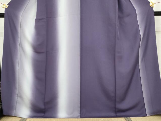 平和屋着物●訪問着　絣間道　暈し染め　ロング丈　正絹　逸品　AABJ0913cs