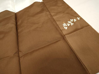 平和屋着物●訪問着　萩　暈し染め　金彩　正絹　逸品　未使用　AABJ0924cs