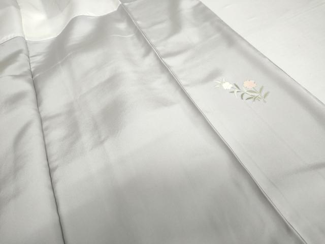 平和屋着物●訪問着　友禅　作家物　峰　枝花文　暈し染め　正絹　逸品　AABJ0927cs