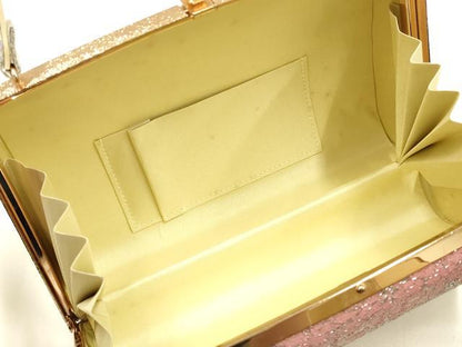 平和屋着物▼和装小物　和装バッグ　ハンドバッグ　花柄　銀糸　金銀彩　逸品　AABJ0963ay