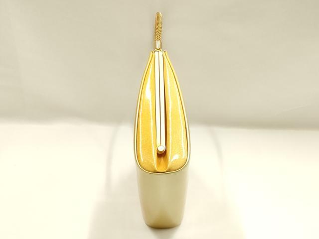 平和屋着物▼和装小物　和装バッグ　ハンドバッグ　草花文　螺鈿　逸品　AABJ0967ay