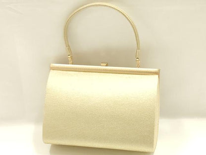 平和屋着物▼和装小物　和装バッグ　ハンドバッグ　芝文　金糸　逸品　AABJ0975ay