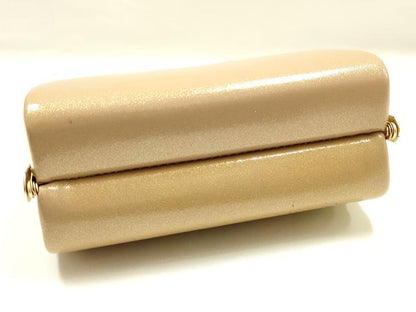平和屋着物▼和装小物　和装バッグ　地紙花文　箔散らし　金彩　逸品　AABJ0976ay