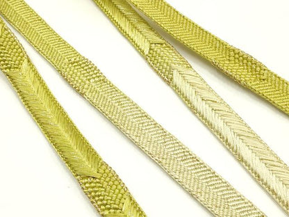平和屋着物●和装小物　帯締め・帯揚げセット　笹浪組　柄絞り　菊　金糸　暈し　逸品　未使用品あり　AABJ0999ay