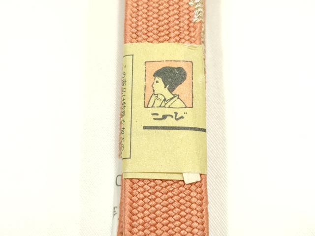 平和屋着物●和装小物　帯締め・帯揚げセット　高麗組 綾出し　総絞り　金銀糸　逸品　未使用　AABJ1002ay