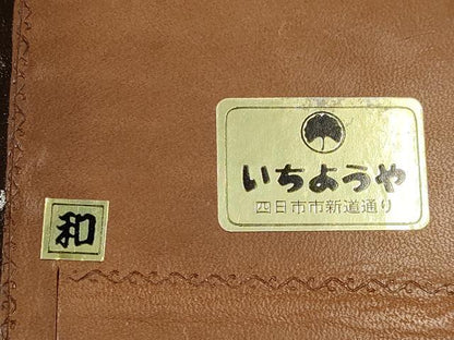 平和屋着物●男性　和装小物　雪駄　畳表　本革底　逸品　未使用　AABJ1025ay
