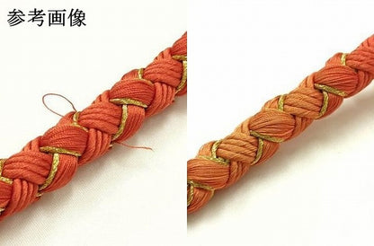 平和屋着物●和装小物　振袖用帯締め　翠嵐工房　装飾　飾り玉　パール　ビーズ　金糸　逸品　未使用　AABJ1072ay