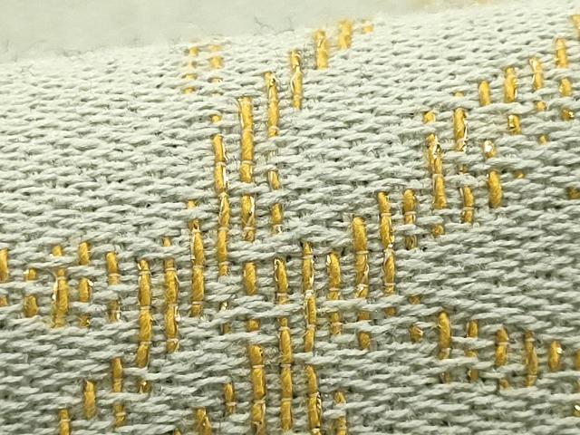 平和屋着物●極上  龍村美術織物　和装小物　宗達草花下絵光悦筆和歌錦　新古今和歌集　俵屋宗達　本阿弥光悦　金銀糸　逸品　AABJ1089ay