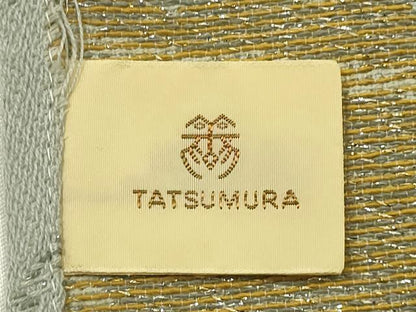 平和屋着物●極上  龍村美術織物　和装小物　宗達草花下絵光悦筆和歌錦　新古今和歌集　俵屋宗達　本阿弥光悦　金銀糸　逸品　AABJ1089ay